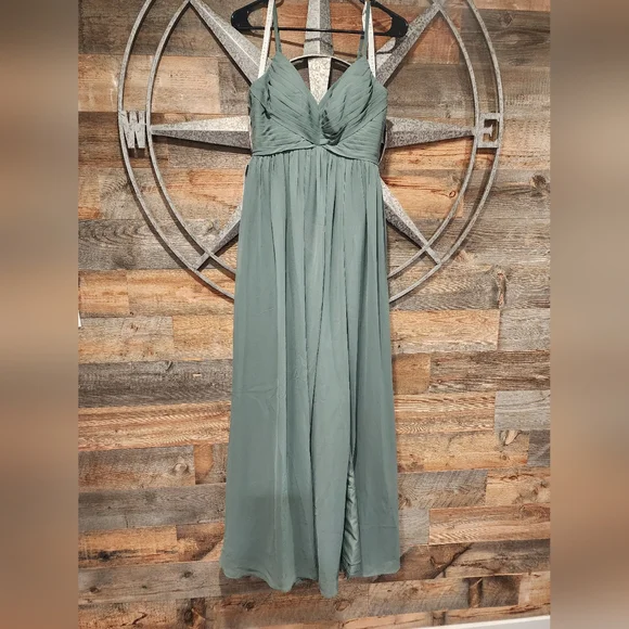 Azazie | Dresses | New Azazie Alia Eucalytus Dress Size A4 | Poshmark